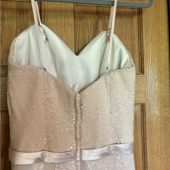 Allure Bridesmaids 1471 strapless sequin dress - Picture 7 of 9